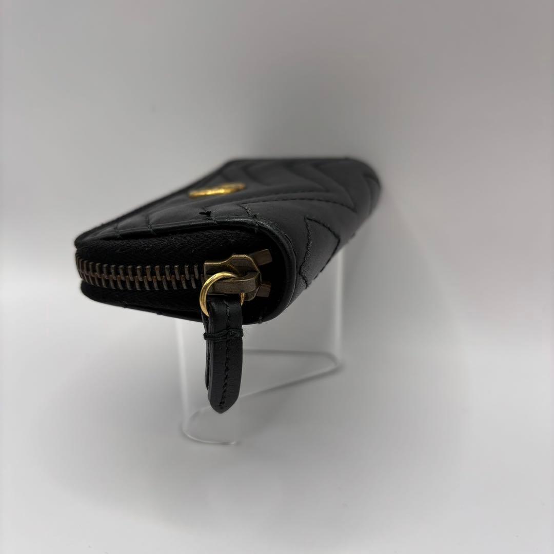 GUCCI キーケース　ケース　ブラック　キルティング　498127 小物