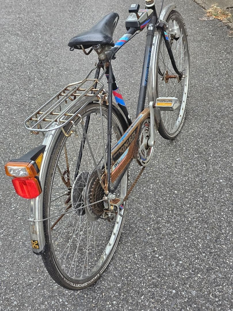 カワムラヤングエリート26インチ　スーパーカー自転車　フラッシャー自転車　現状