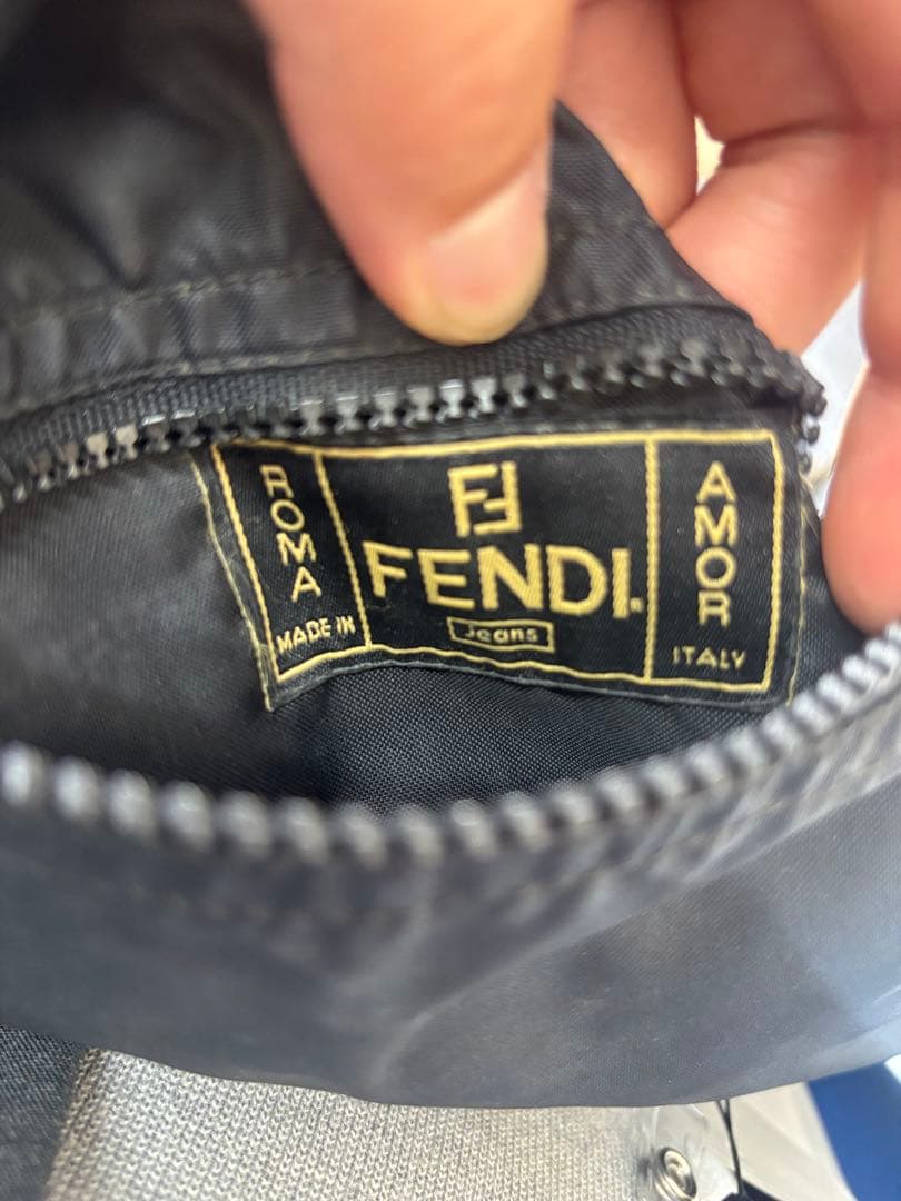 FENDI ズッカ柄 ジャケット 総柄 ブラウン　Lサイズ