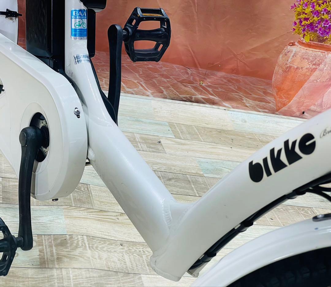 超人気！BIKKEビッケ12AH！⭐️子供乗せ電動アシスト自転車Y3575