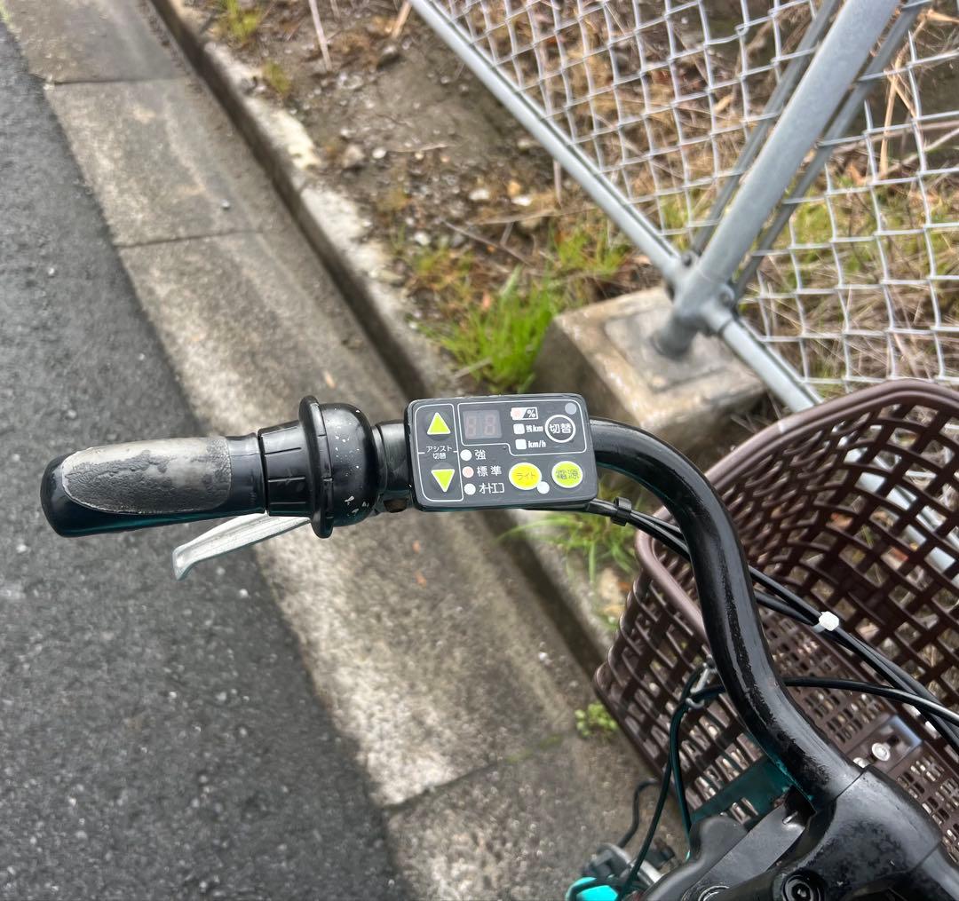 ヤマハPAS Babi電動アシスト自転車20インチ程度良好リアタイヤ新品交換後