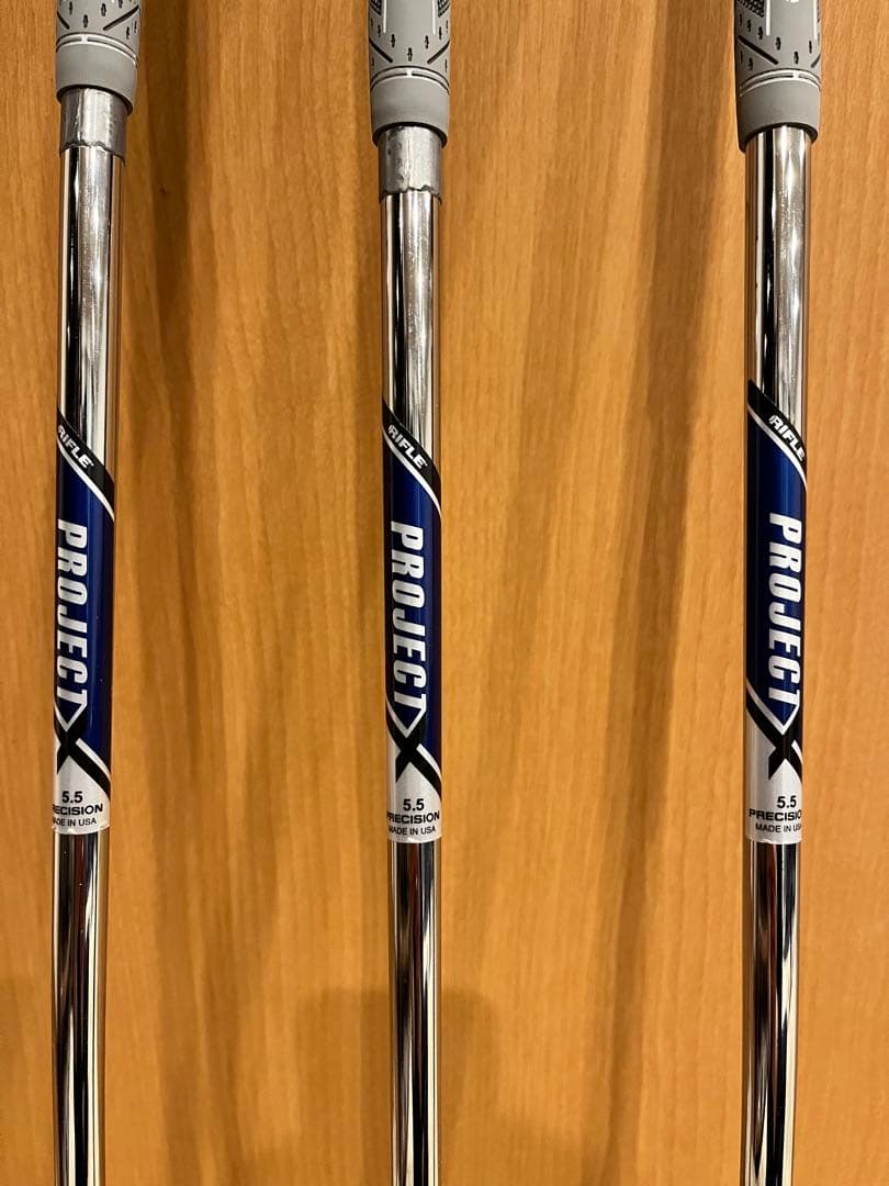 PROJECT X 5.5 シャフト 3本セット ウェッジ用