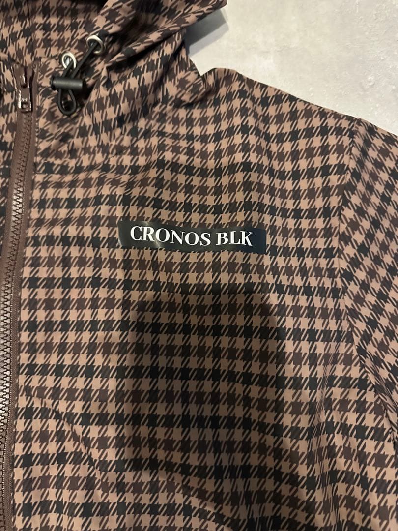 CRONOS BLK チェック柄レインウェア　値下げしました！
