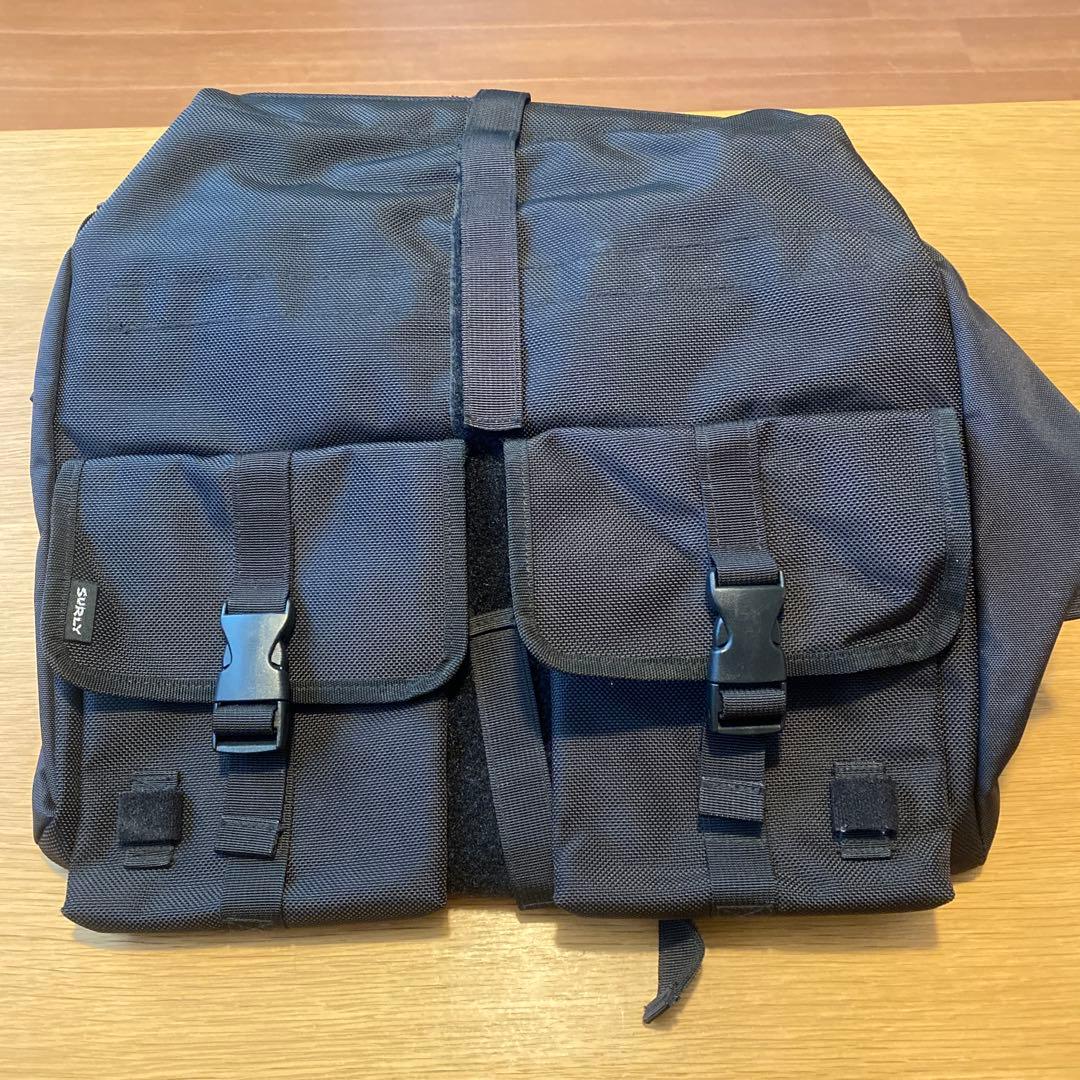 アクセサリー Surly PORTEUR HOUSE BAG BLACK