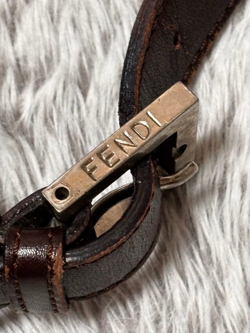 Fendi FFロゴプリントショルダーバッグ