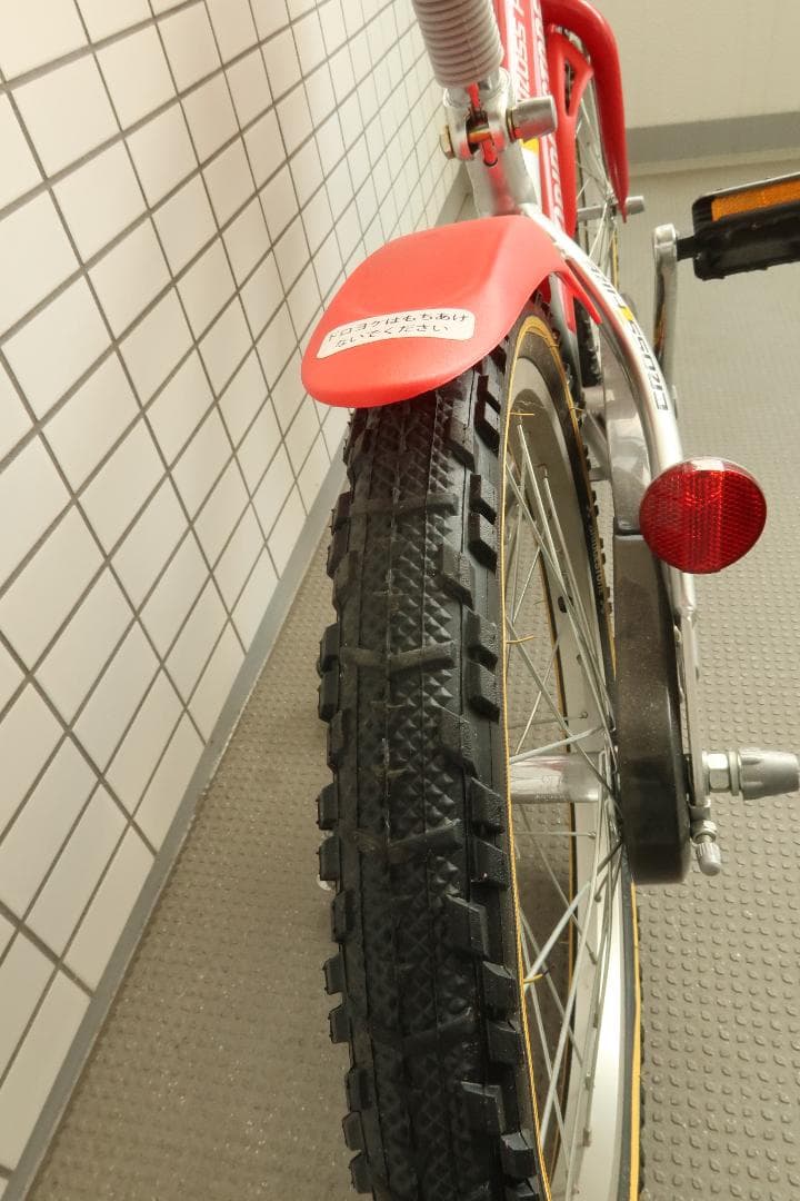 【ジャ⭐️】ブリヂストン クロスファイヤーキッズ 18型 レッド/シルバー