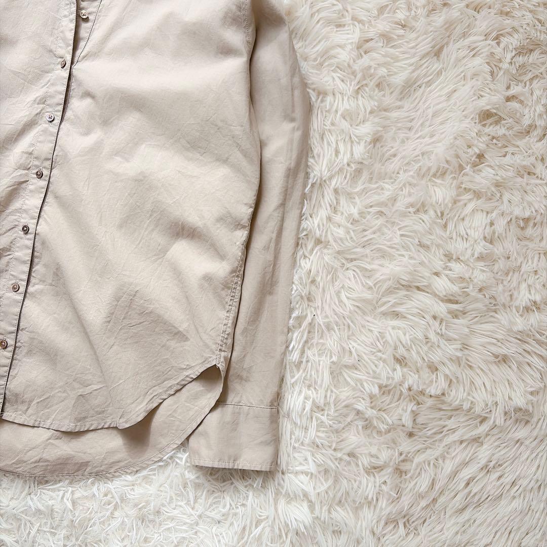 ドゥーズィエムクラス　20SS WASH ウォッシュコットンシャツ　ベージュ