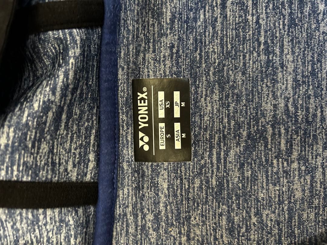 YONEX グレー ウォームアップウェア M