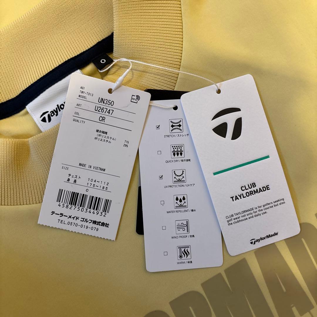 【TaylorMade】新品✨Oサイズ　メンズ　ロゴスウェットモックネック　秋冬