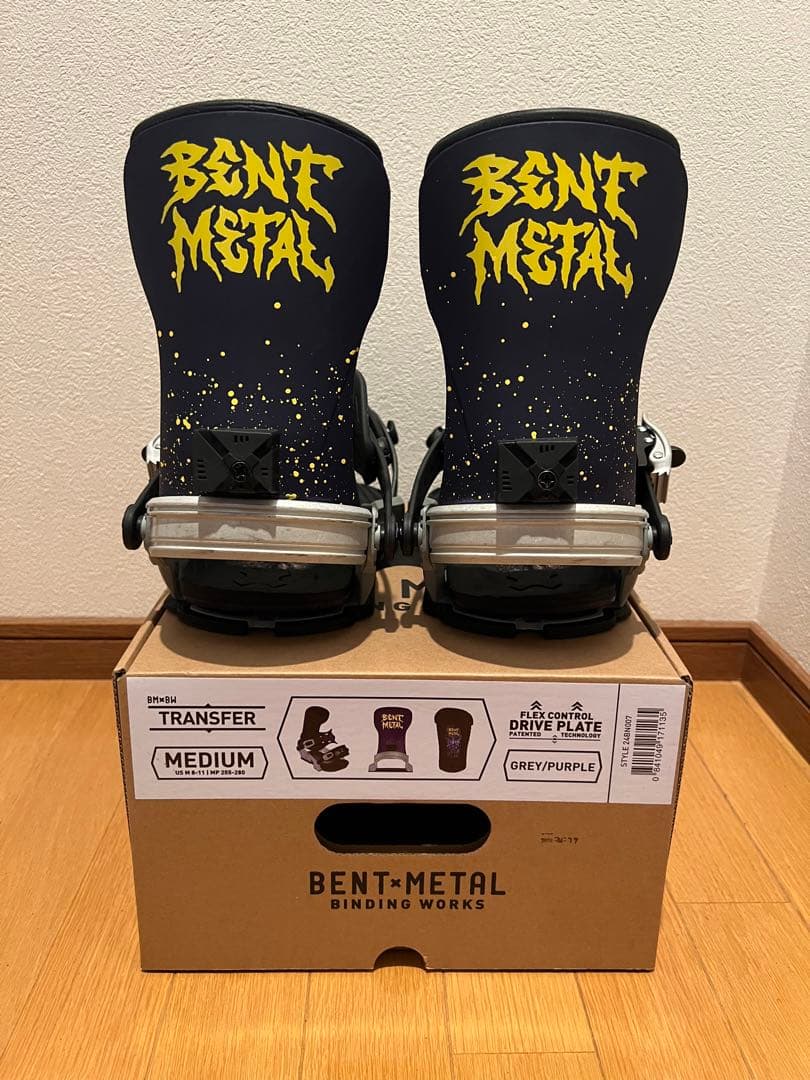 BENTL ベントメタル　トランスファー　Mサイズ　スノーボード