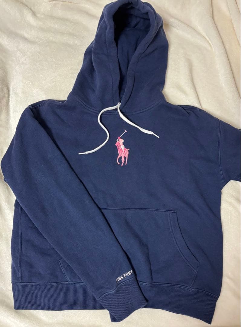 Ralph Laurenラルフローレン　ピンクポニー フリーススウェットパーカー