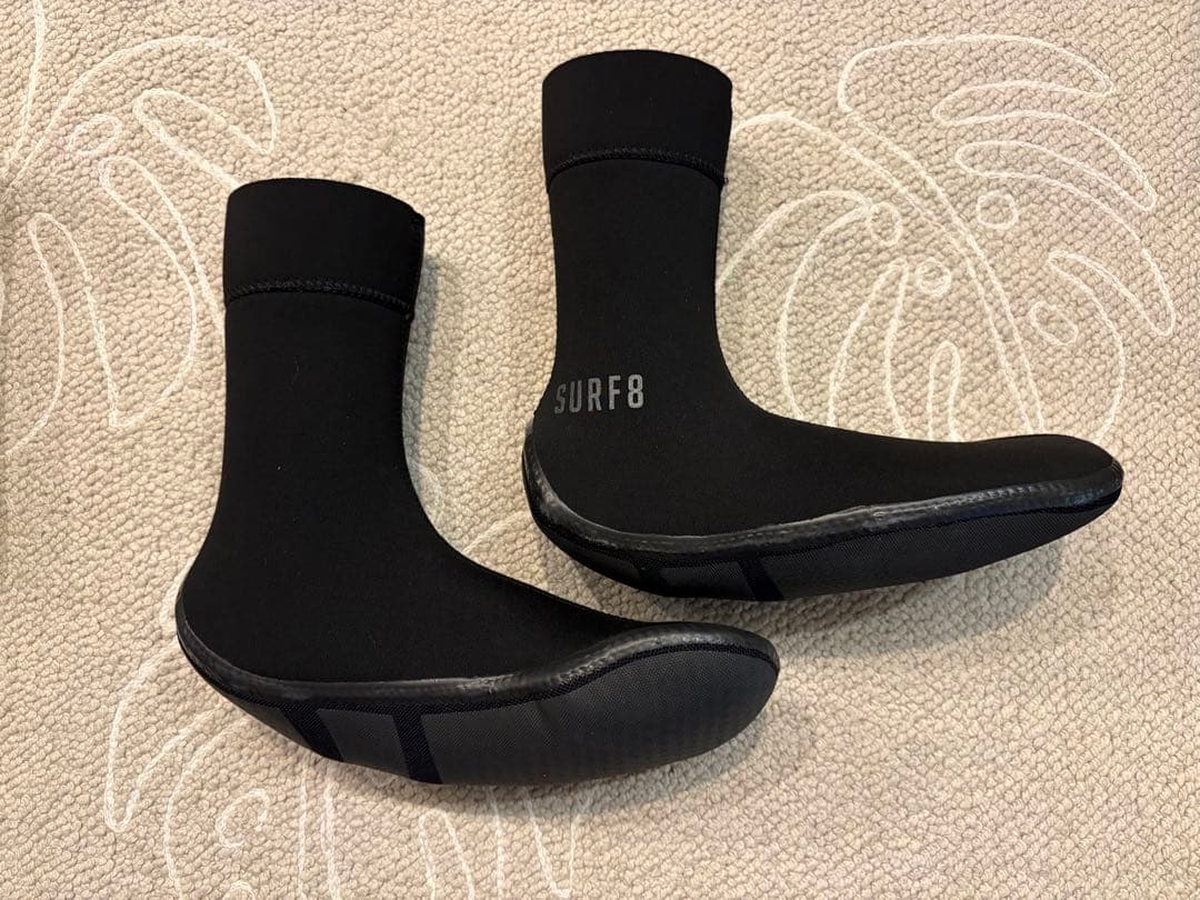 SURF8 サーフィン用ウェットソックス Sサイズ 25cm 5mm