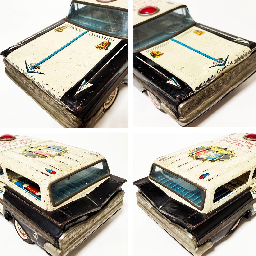り*う様 ■1959年型 シボレー インパラハイウェイパトロール ブリキ玩具■ダ