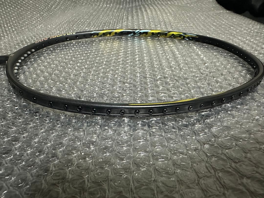 YONEX NANOFLARE 800 LT 黒/黄 ソフトケース付き