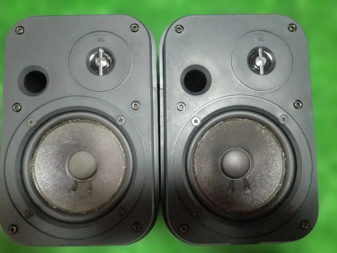 JBL　Control 1　BLK　シリアルペア　ラバーエッジ貼替済 音だしOK