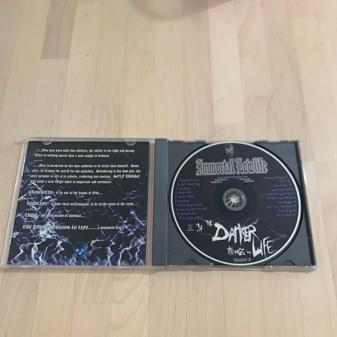 洋楽 Immortal Lowlife The Darker Things g-rap