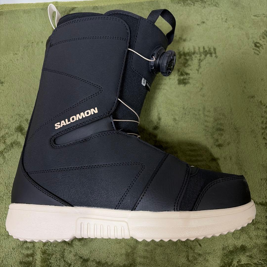 【美品】滑走2日SALOMON FACTION BOA スノーボードブーツ28