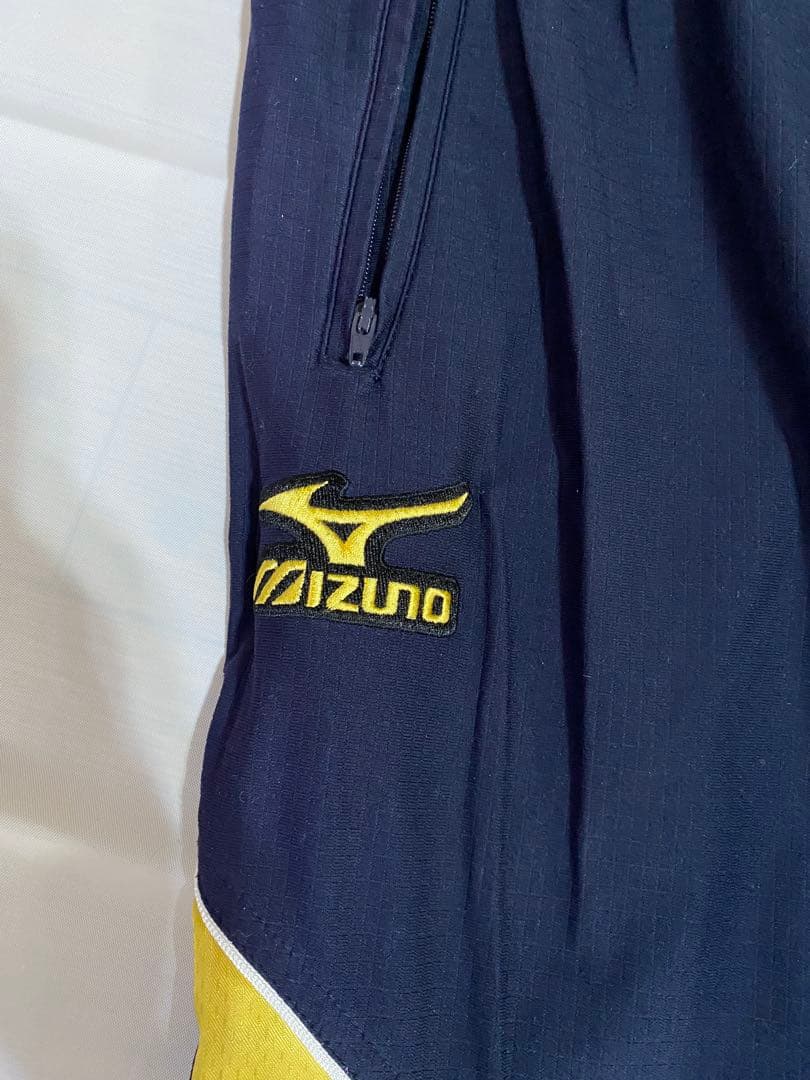 MizunoPro スポーツジャケット ネイビー/ゴールド３点セット