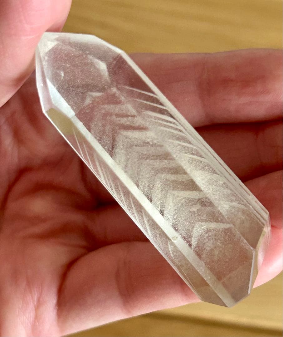 ✨極上✨幾層にも重なる幻影多重ホワイトファントムクォーツ　ポイント