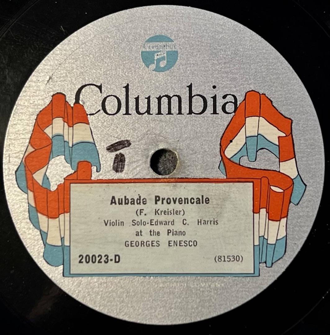 その他 ES ENESCO COLUMBIA 78rpm Serenade