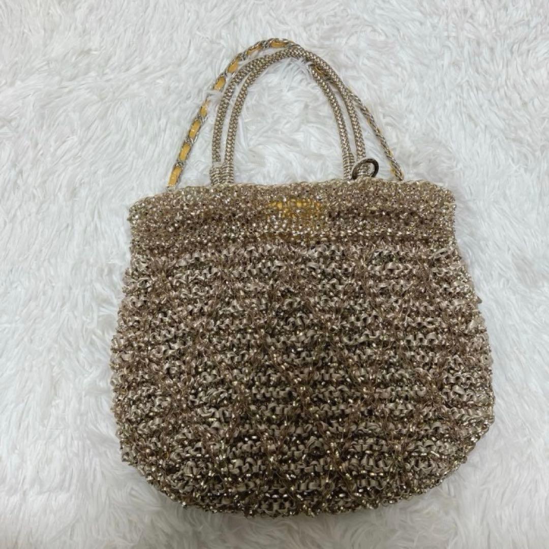 美品 アンテプリマ ワイヤー パーティーバッグ 4way ショルダー 肩掛け