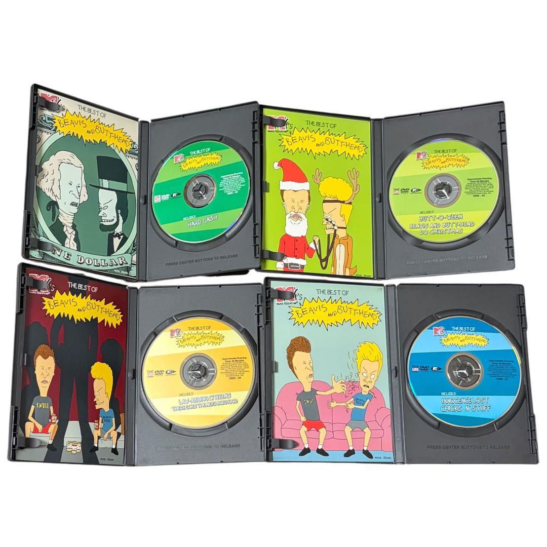 MTV ビーバス・アンド・バットヘッド DVD 4枚セット まとめて 北米版