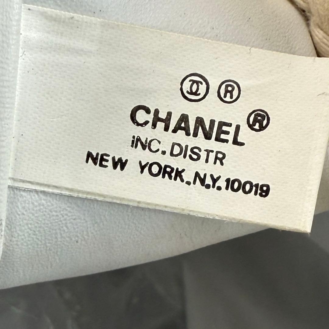 CHANEL シャネル ノベルティ プールバッグ 巾着バッグ キャンバスバッグ
