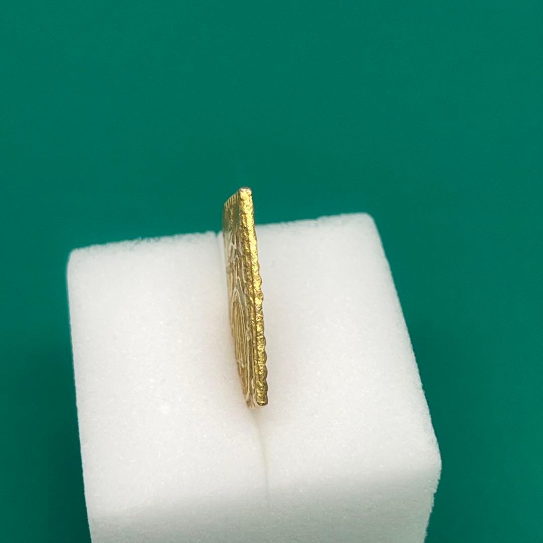 明治二分金 約3.03g No.2163