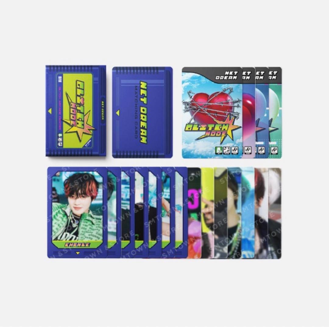 NCT DREAM Glitch Mode マッチングカード