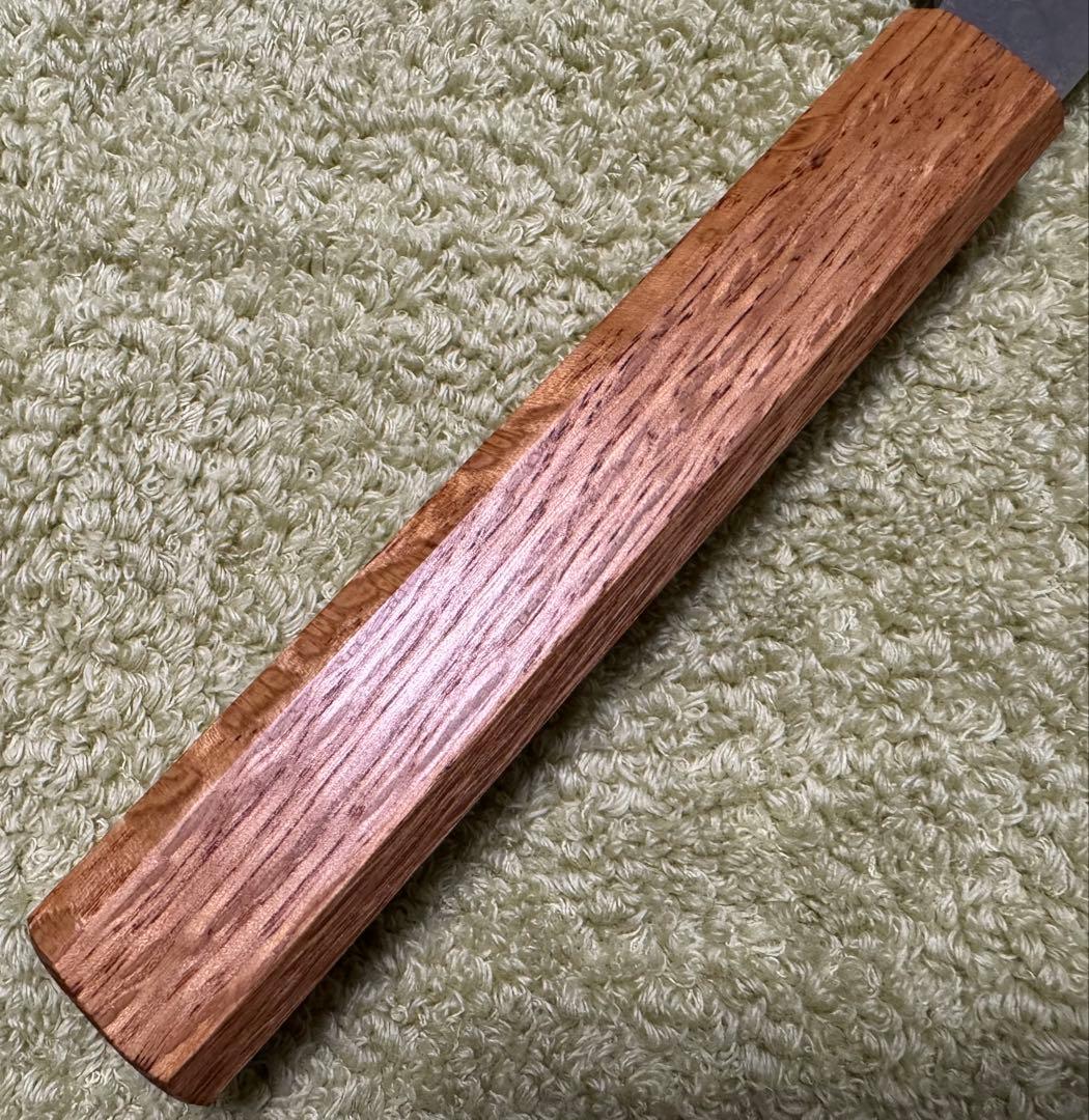 唐津厚広 ペティ 包丁 150mm 5寸 VG10 ダマスカス 樫 新品 日本製