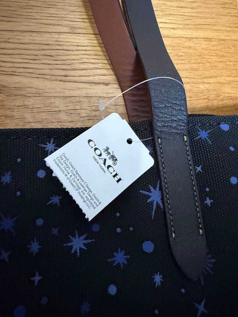 COACH STARWARSスターウォーズキャンバストートバッグF88038新品