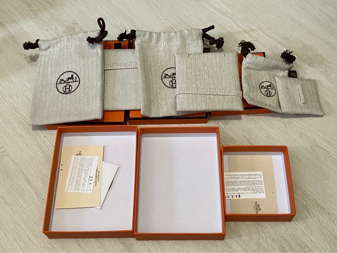 エルメス　ネックレス　ピアス空箱　現行品