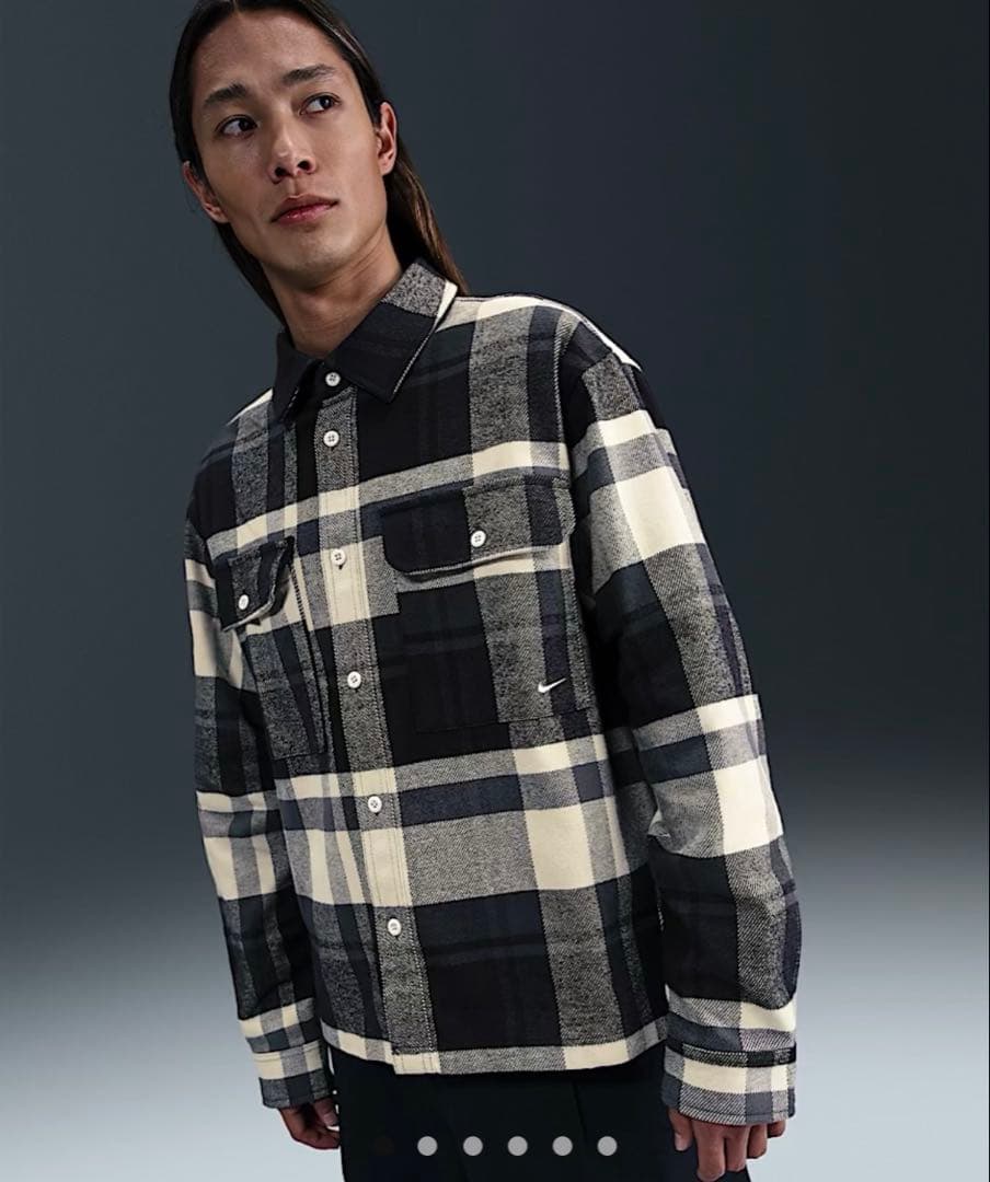 Nike ナイキライフ　メンズ　フィールドシャツ