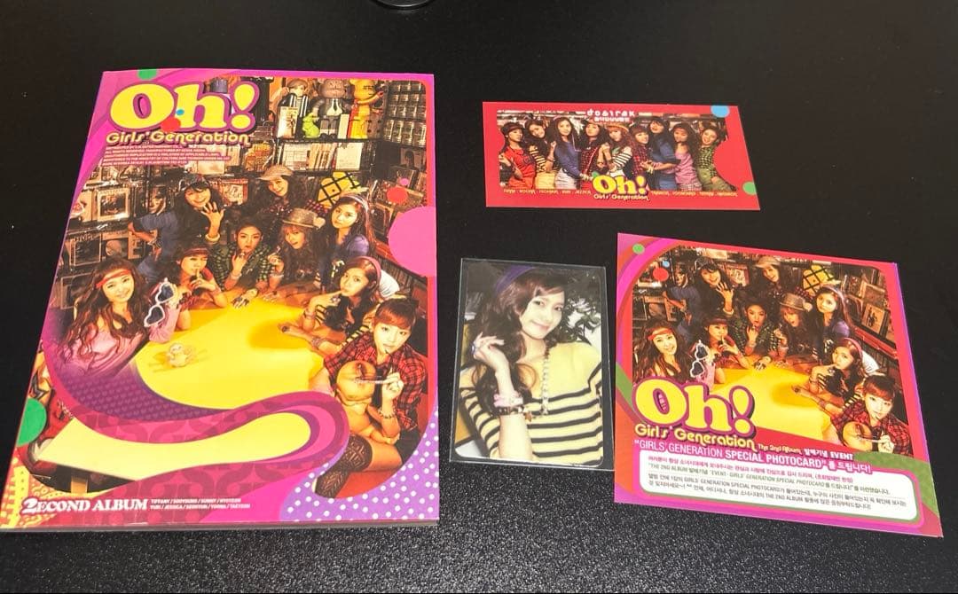 Girls' Generation Oh! 2nd Album 少女時代　ユナ