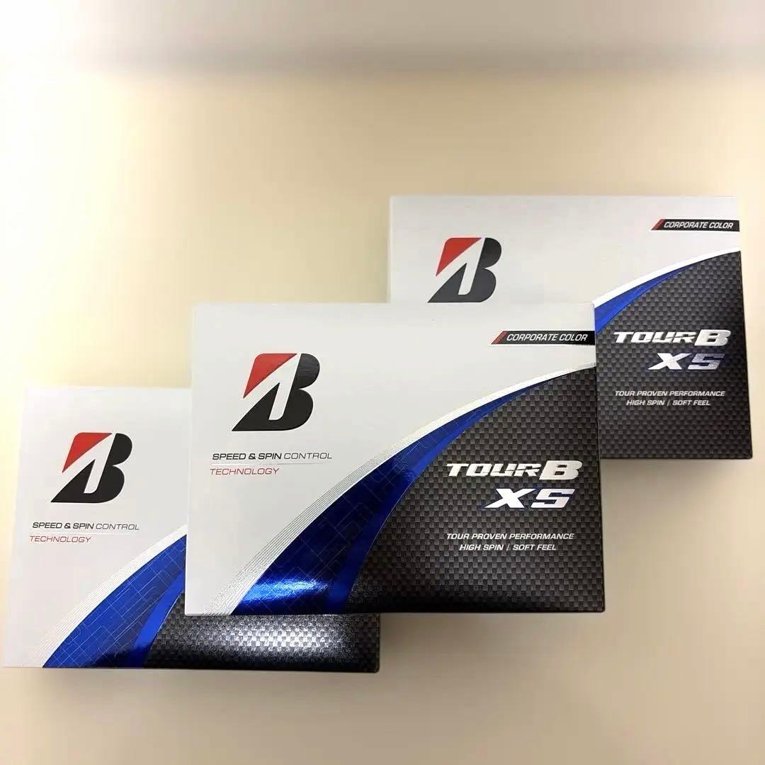 【3ダース】ブリヂストン TURE B XS ゴルフボール