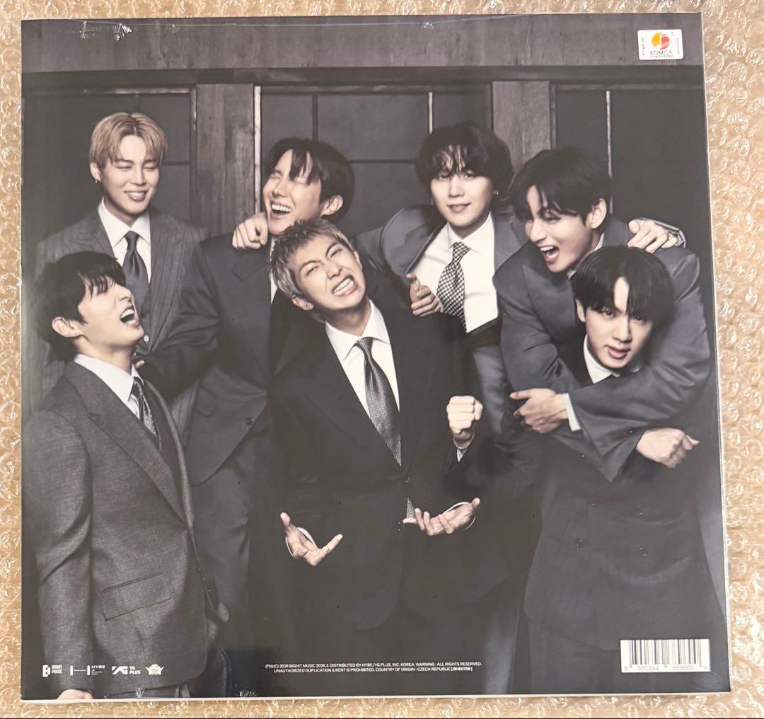 BTSARIRANG vinyl テテV 新品未開封アリラン vinyl L