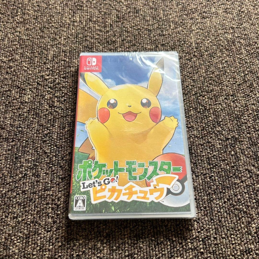 完全未使用　Nintendo Switch ポケモン　let's goピカチュウ
