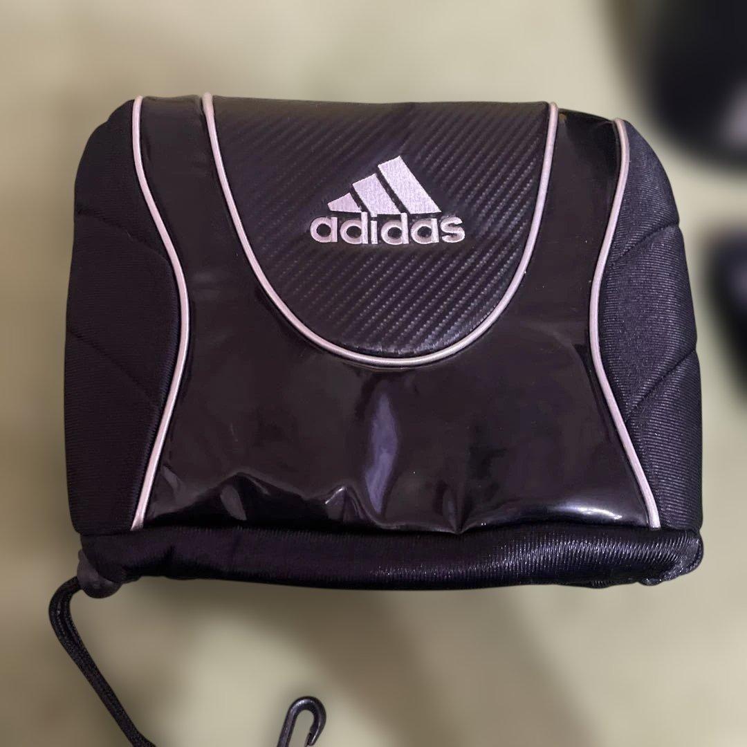 adidas ゴルフクラブヘッドカバー 4個 袋2個 合計6点セット アディダス