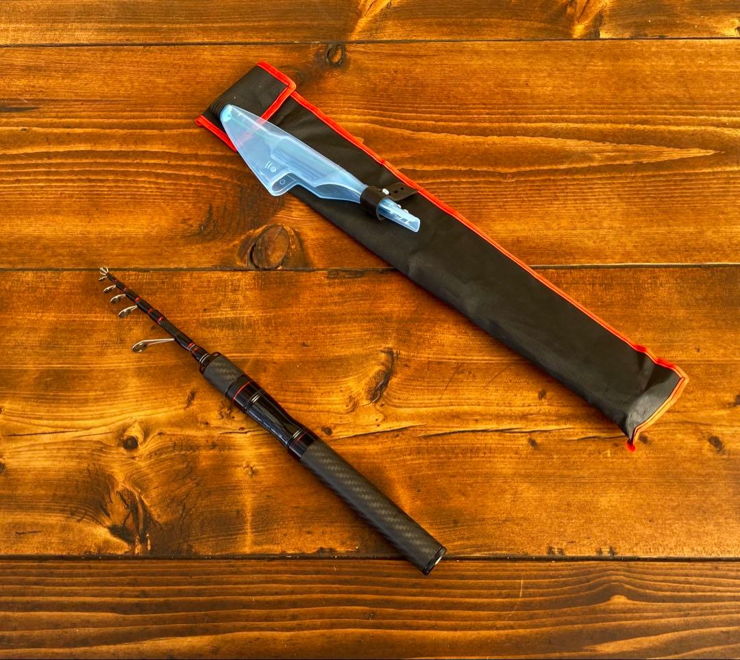 軽量　トラウトロッド　スピニングロッド S507UL 150cm カーボンロッド