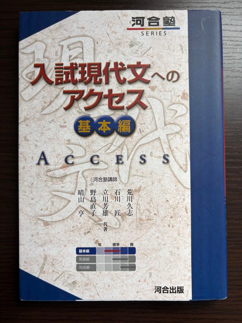 MARCH・早稲田　国語参考書ルート