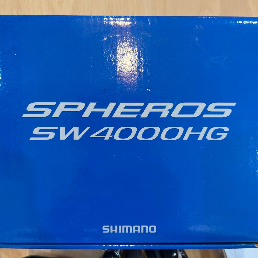 (美品)シマノ　SHIMANO SPHEROS SW4000HG PE1.5号