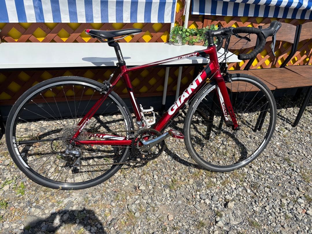 a*k様 GIANT DEFY レッド ロードバイク