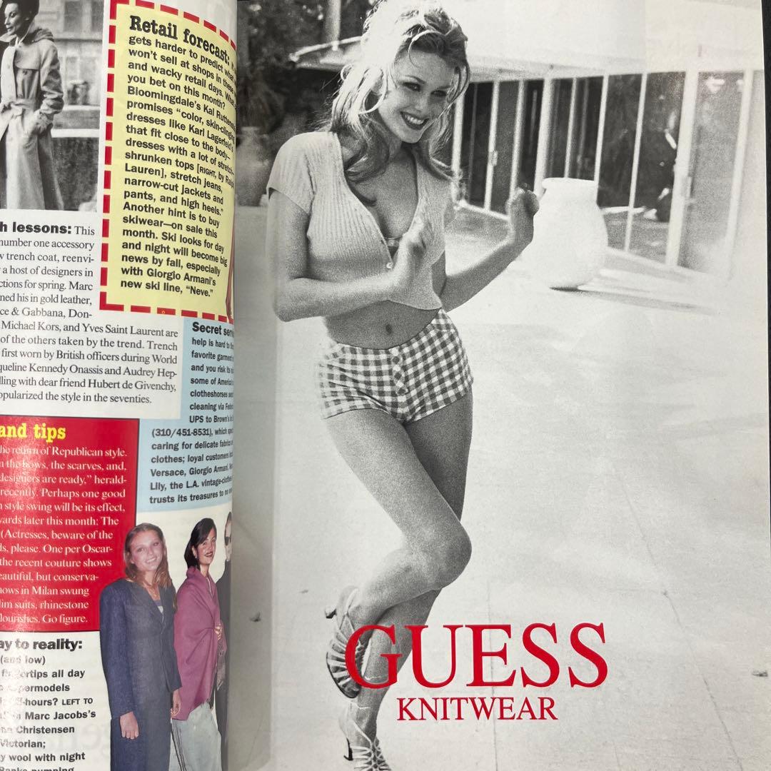 Vogue US 1995 3月号　クラウディア・シファー