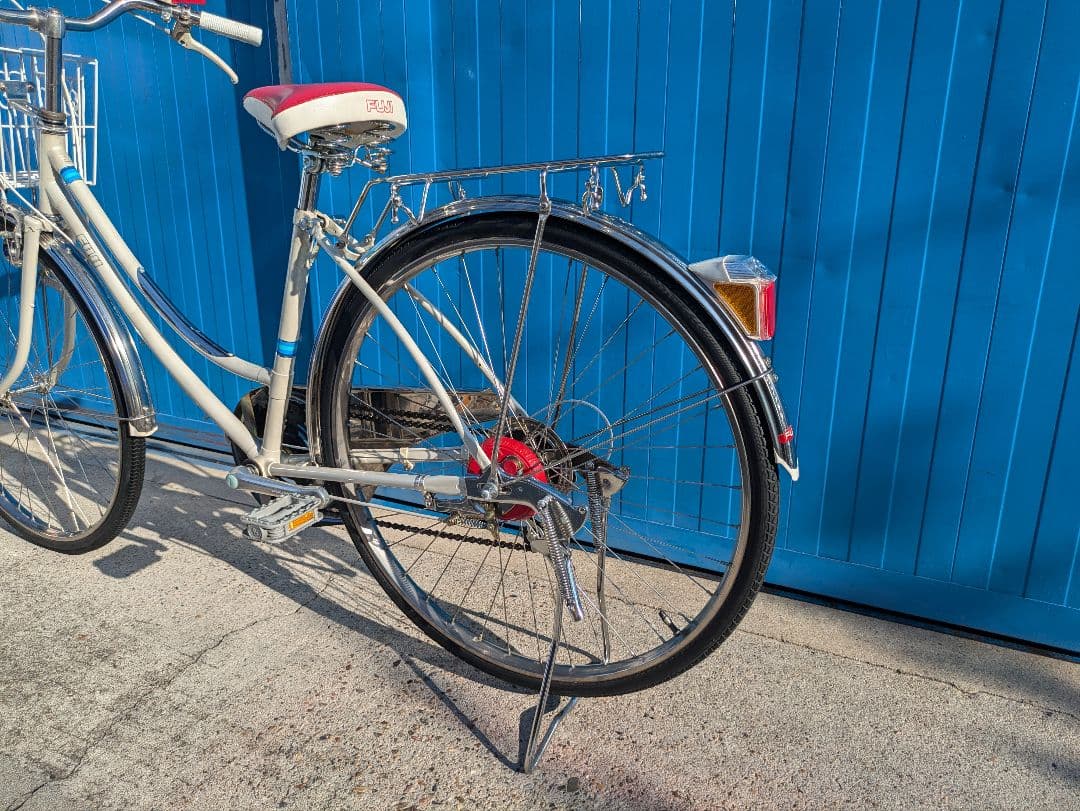 美品　昭和 レトロ 自転車 富士 軽快車　実用車　ビンテージ　名古屋