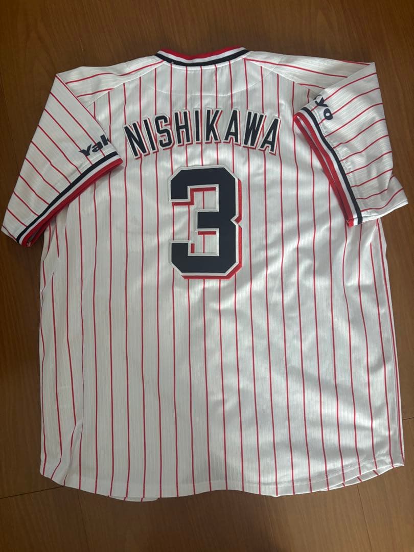 ヤクルトスワローズ 西川遥輝 ユニフォーム Lサイズ 背番号3タオル付き