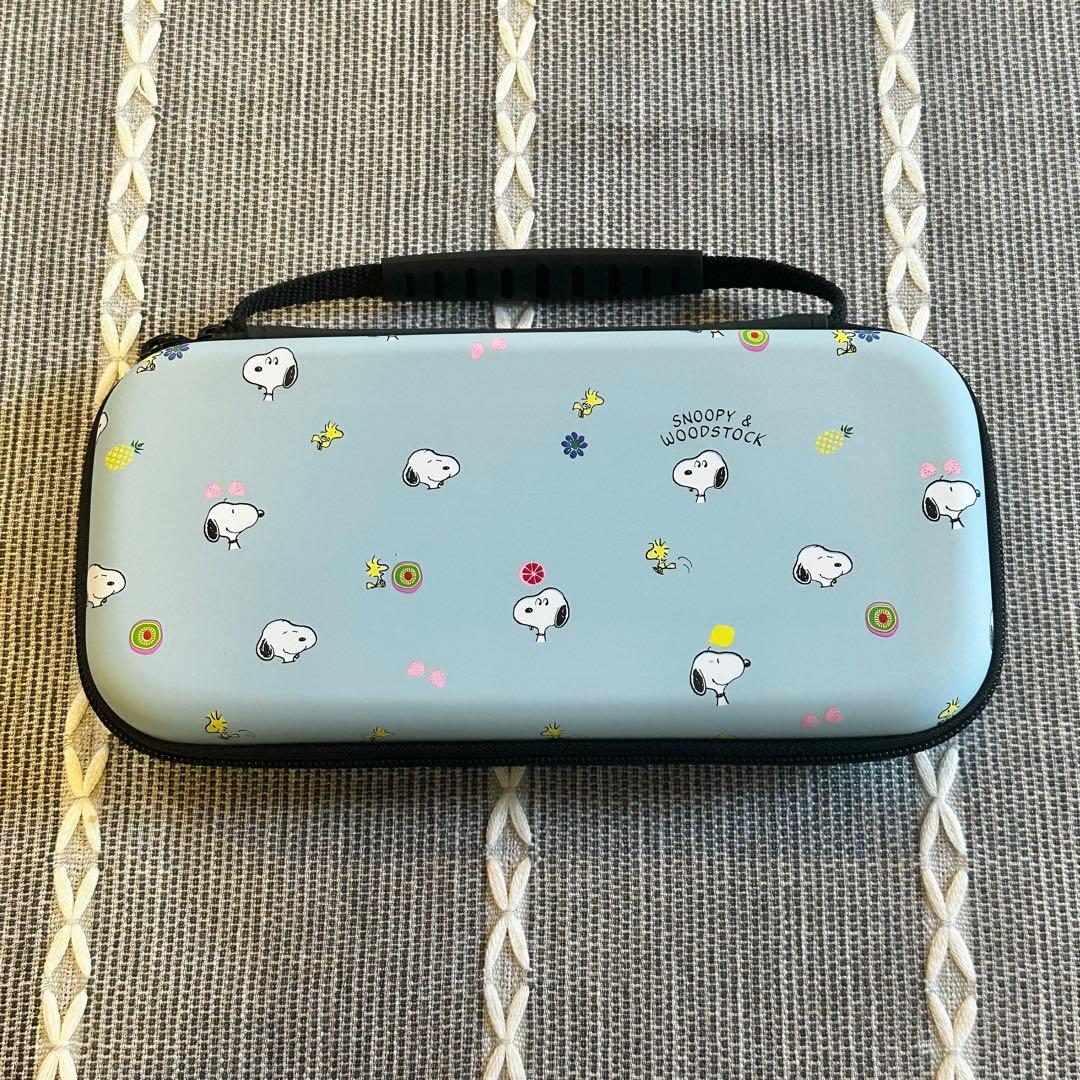 【Nintendo Switch Lite】コーラル スヌーピーケース付き