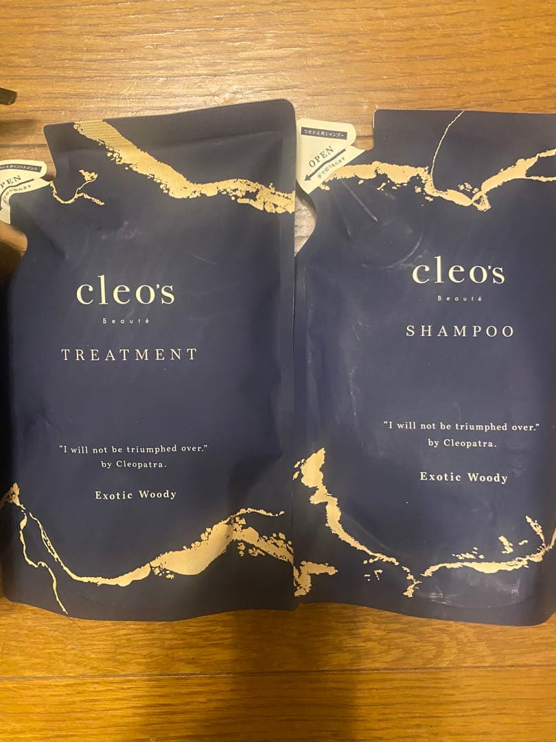 cleos シャンプー トリートメント セット エキゾチックウッディ