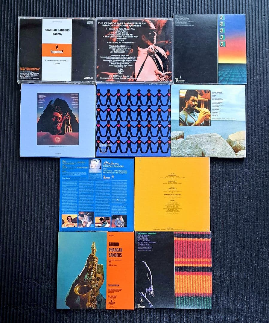 Pharoah Sanders 　CD　10枚