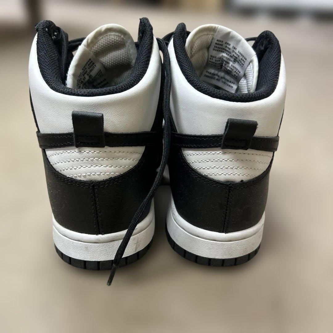 NIKE ダンク ハイカット シューズ ホワイト/ブラック　２７センチ