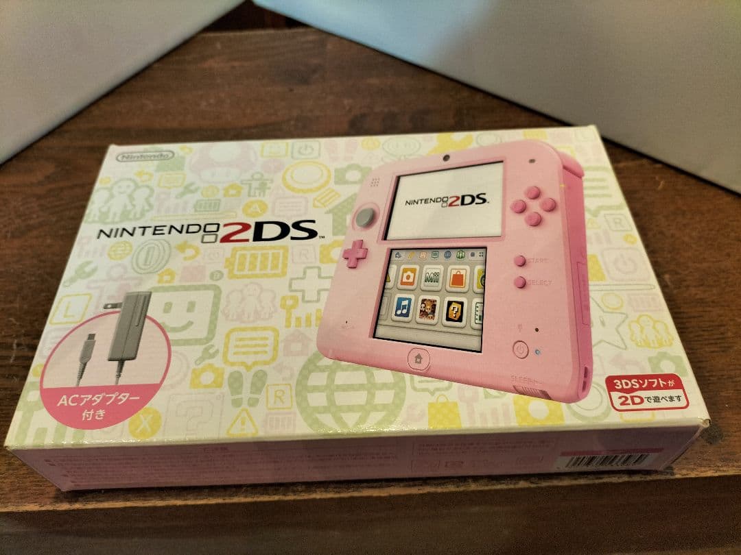 美品ニンテンドー2DS ピンク 箱付き